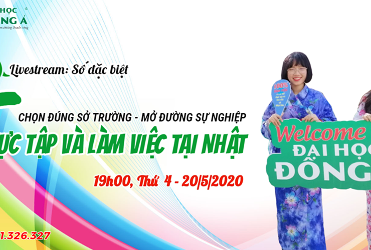 Livestream số đặc biệt: Thực tập và làm việc tại Nhật