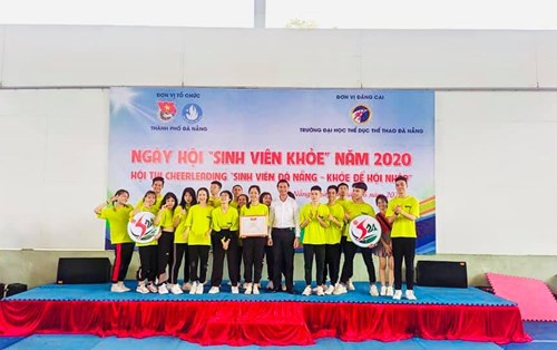 Sinh viên Đại học Đông Á đạt Giải Nhì Hội thi Sinh Viên Khỏe TP. Đà Nẵng năm 2020