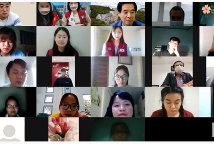 Dự án “Problem-and-solution-based thinking” (PBL) giữa sinh viên ĐH Đông Á và ĐH Korea, Hàn Quốc: không gian học tập mở và hội nhập