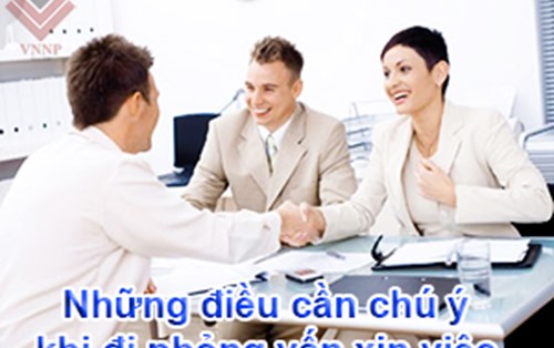 Những điều cần biết khi đi phỏng vấn xin việc