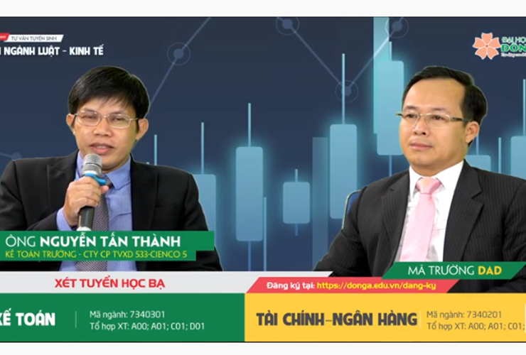 Livestream số 6: Nhóm ngành Luật - Kế toán Tài chính