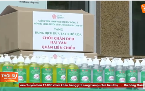 Đại học Đông Á tiếp sức cùng tuyến đầu chống dịch Covid-19 (Đợt 2)