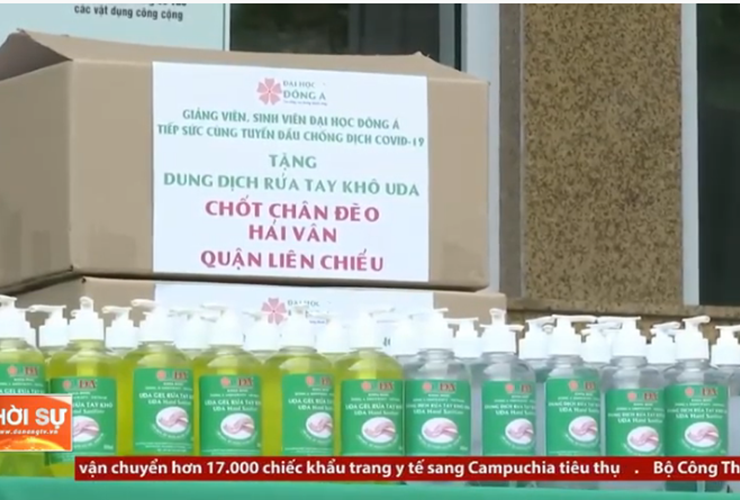 Đại học Đông Á tiếp sức cùng tuyến đầu chống dịch Covid-19 (Đợt 2)