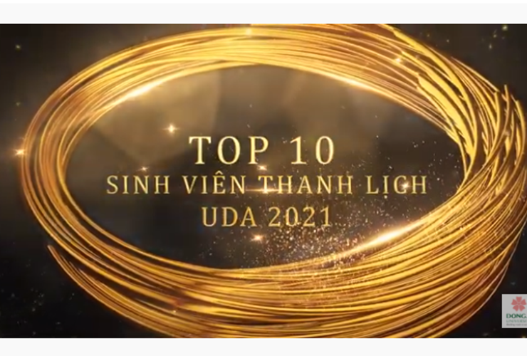 Top sinh viên thanh lịch Đại học Đông Á 2021