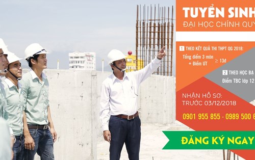 Thông báo tuyển sinh Đại học chính quy - Kỳ mùa xuân 2018