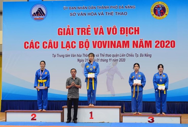 Tuyển Vovinam Đại học Đông Á đã xuất sắc mang về 6 huy chương Vàng, 2 huy chương Bạc và 3 huy chương Đồng