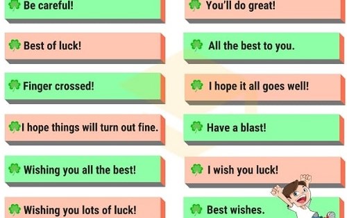Những cách nói thay thế 'good luck'