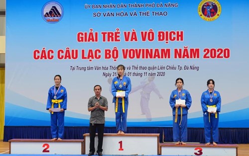 Tuyển Vovinam Đại học Đông Á đã xuất sắc mang về 6 huy chương Vàng, 2 huy chương Bạc và 3 huy chương Đồng